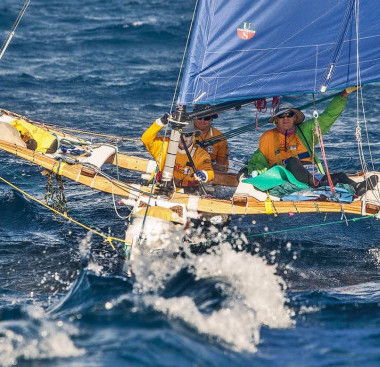 The Holopuni Sailing Canoe