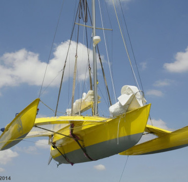 Happy: Route du Rhum racer replica