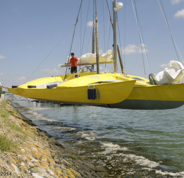 Happy: Route du Rhum racer replica