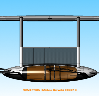 R2AK proa - top view